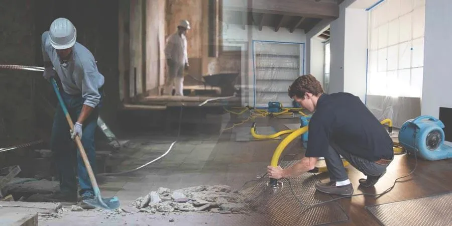 Water Damage Restoration services in Rushville, IN